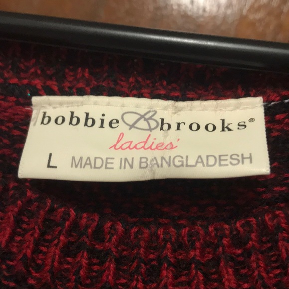 Bobbie Brooks Sweater Dress Size Large - Picture 2 of 4